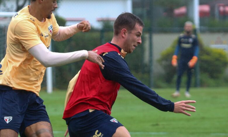 Elenco tem mais um treino programado para esta terça-feira (22) - Crédito: Erico Leonan / saopaulofc.net