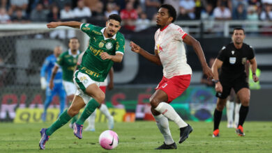 Erro de finalizações contra o Bragantino tira o sossego de Abel Ferreira, que terá tempo para ajustar os ponteiros - Crédito: Cesar Greco/Palmeiras/by Canon