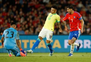 Igor Jesus teve uma ótima estreia com a camisa da Seleção - Créditos: Rafael Ribeiro / CBF