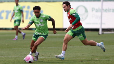 Lázaro aguarda renovação de contrato para permanência ou por mais seis meses de empréstimo - Crédito: Cesar Greco/Palmeiras/by Canon
