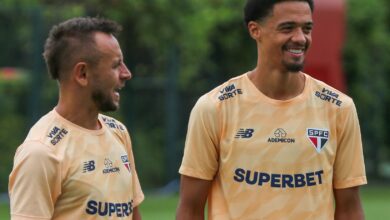 Elenco segue com mais um treino na manhã desta sexta-feira (04) antes de viajar a Mato Grosso - Crédito: Erico Leonan / saopaulofc.net