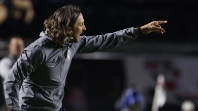 Técnico argentino indica o caminho que o time deve seguir para conquistar a vaga direta para Libertadores - Crédito: Rubens Chiri e Paulo Pinto/Saopaulofc.net