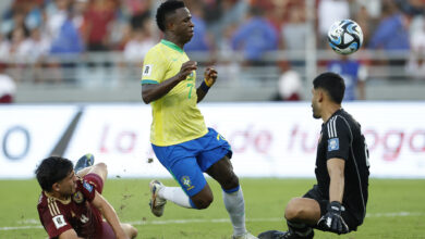 Vini Jr. perdeu o pênalti que daria a vitória ao Brasil e o colocaria na ‘cola’ da líder Argentina - Créditos: Rafael Ribeiro / CBF