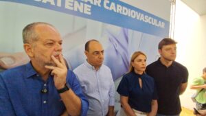 Em coletiva de imprensa, Auricchio reiterou o aporte de R$ 12 milhões que possibilitou a construção da unidade