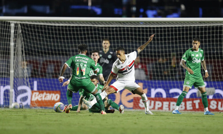 São Paulo só cumpre tabela e terá na última rodada confronto com o líder Botafogo-RJ - Crédito: Rubens Chiri e Paulo Pinto/Saopaulofc.net