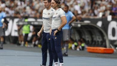 Luis Zubeldía e comissão cumprem primeira temporada à frente de um time brasileiro e projetam 2025 - Crédito: Rubens Chiri / saopaulofc