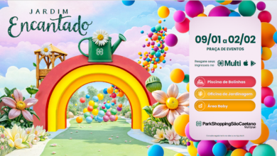 Espaço Jardim Encantado terá atividades para crianças de 0 a 3 anos e de 4 a 12 anos