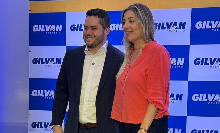 Gilvan conduziu Jessica ao posto de Secretária de Cerimonial, Lazer e Gestão de Eventos - Crédito: Reprodução Instagram