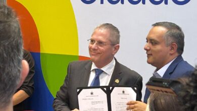 Médico Jean Gorinchteyn, ao lado do prefeito Marcelo Lima, é o novo Secretário de Saúde de São Bernardo