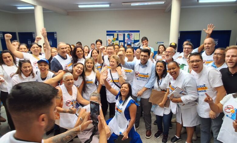 Taka reúne Secretários e agentes para iniciar o primeiro dia do Programa ‘Diadema contra a Dengue’